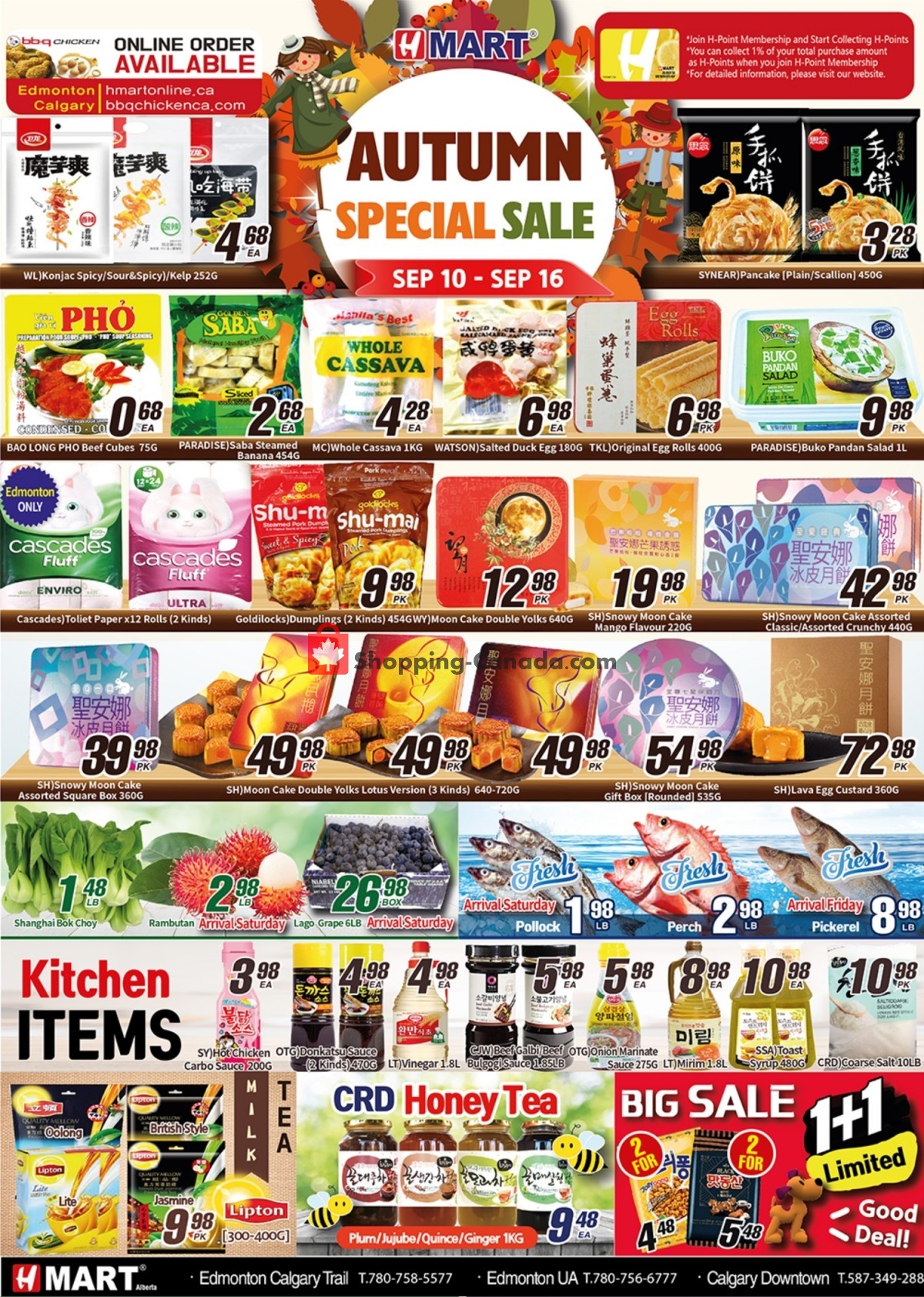 H-Mart flyer from Friday September 10, 2021 to Thursday September 16, 2021 - page 1