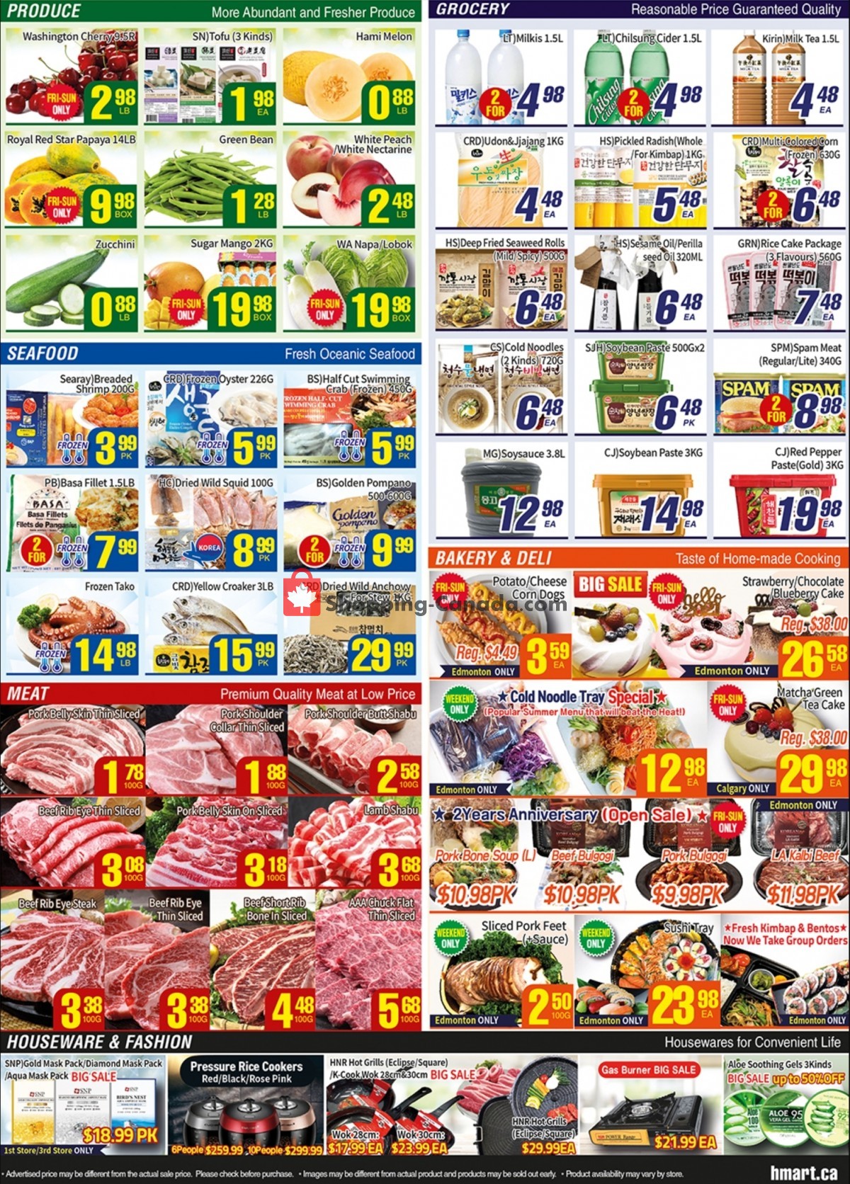 H-Mart flyer from Friday July 9, 2021 to Thursday July 15, 2021 - page 2