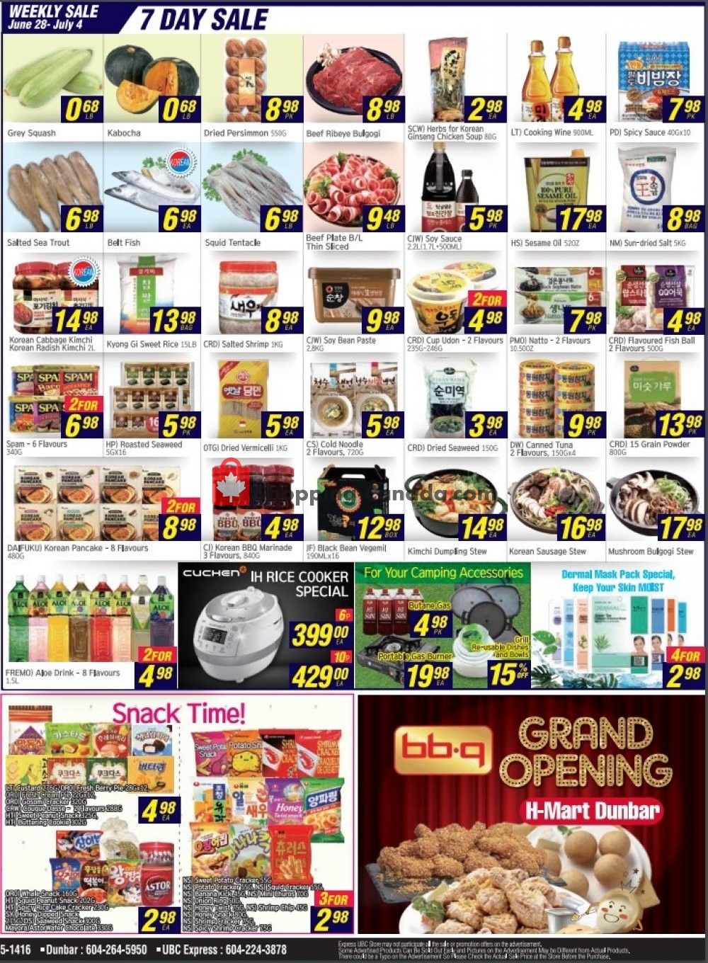 H-Mart flyer from Friday June 28, 2019 to Thursday July 4, 2019 - page 2
