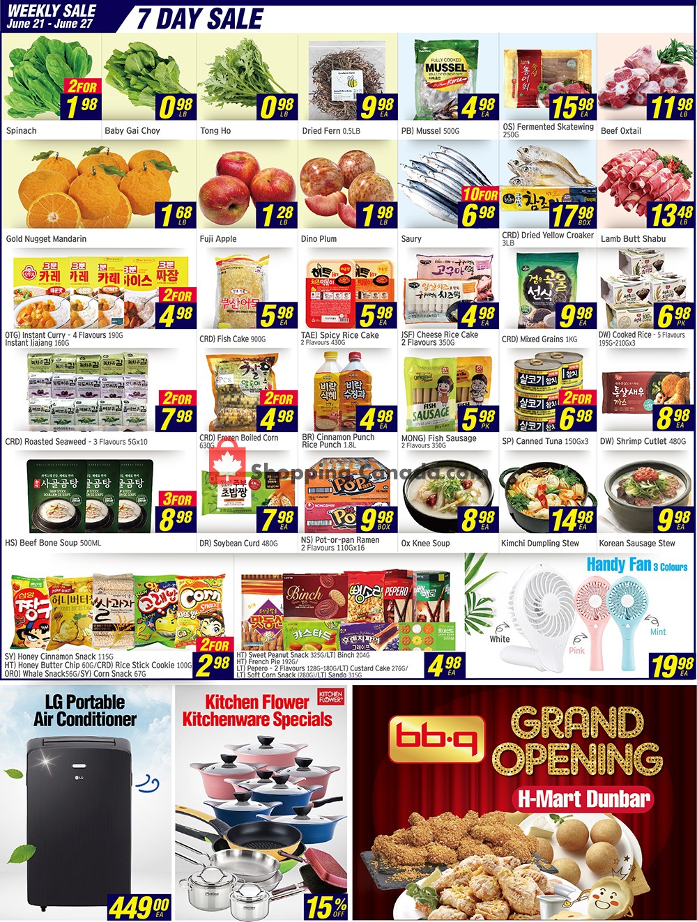 H-Mart flyer from Friday June 21, 2019 to Thursday June 27, 2019 - page 2
