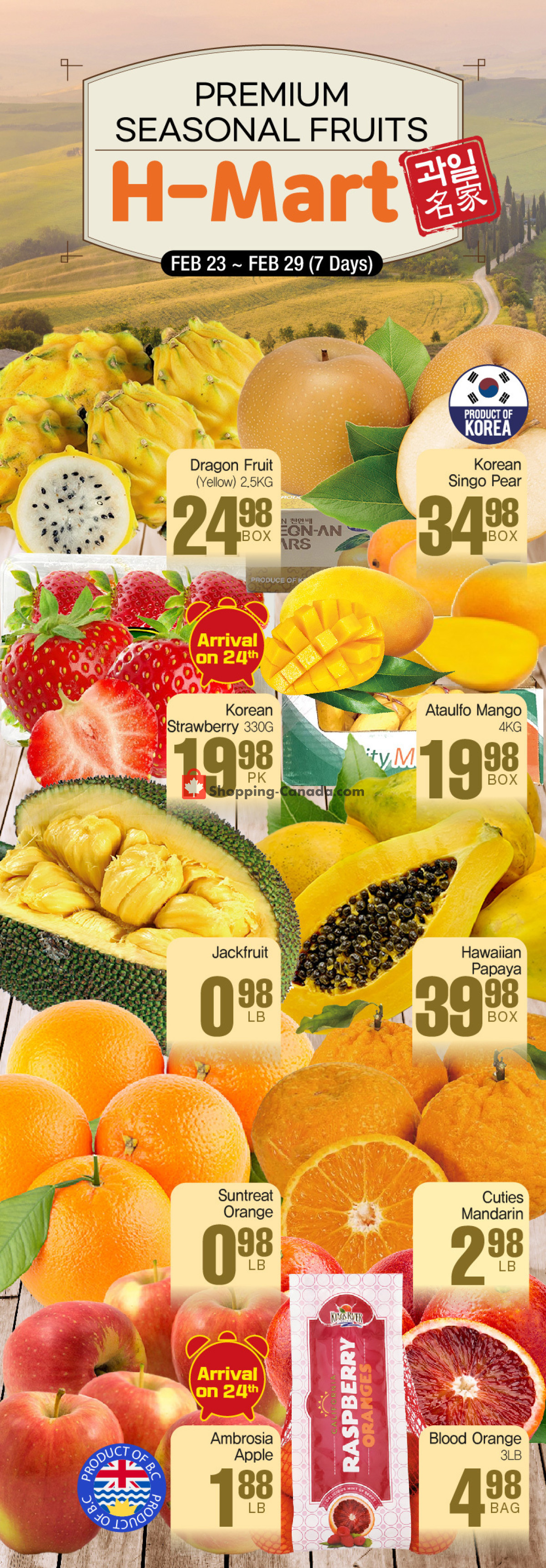 H-Mart flyer from Friday February 23, 2024 to Thursday February 29, 2024 - page 6