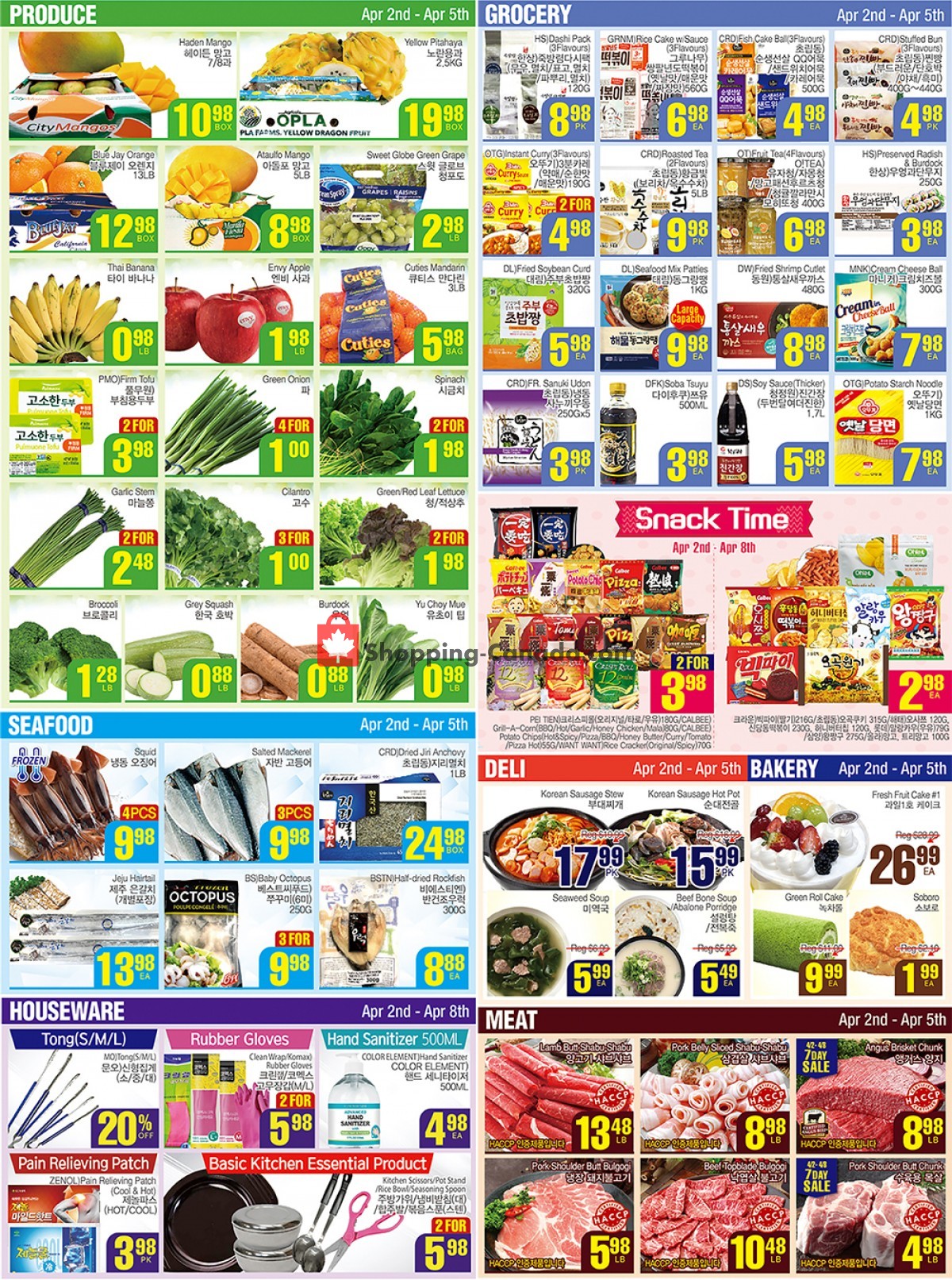 H-Mart flyer from Friday April 2, 2021 to Thursday April 8, 2021 - page 2