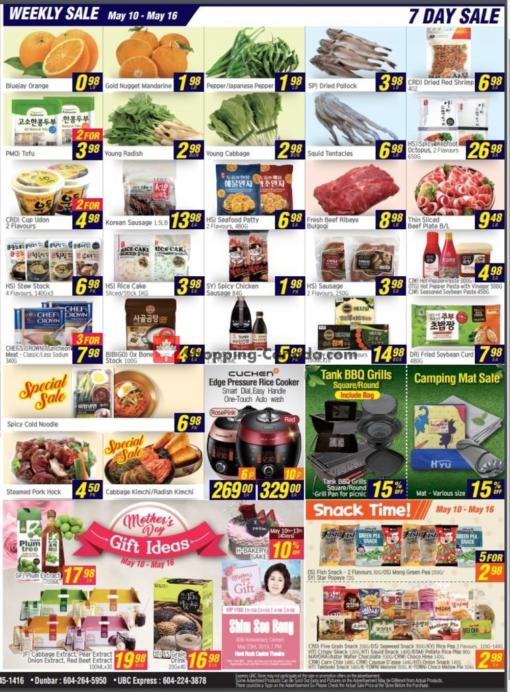 H-Mart flyer from Friday May 10, 2019 to Thursday May 16, 2019 - page 2
