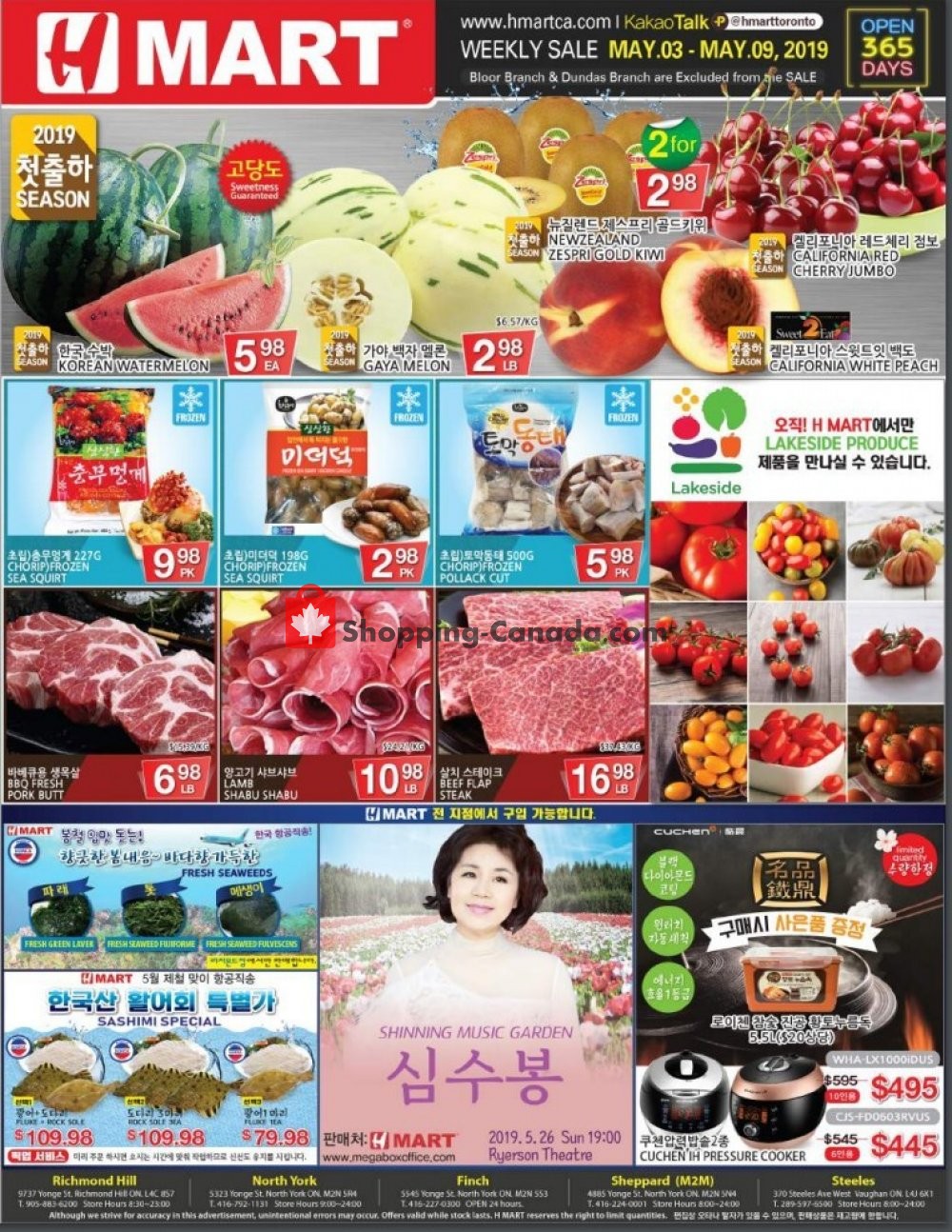 H-Mart flyer from Friday May 3, 2019 to Thursday May 9, 2019 - page 2