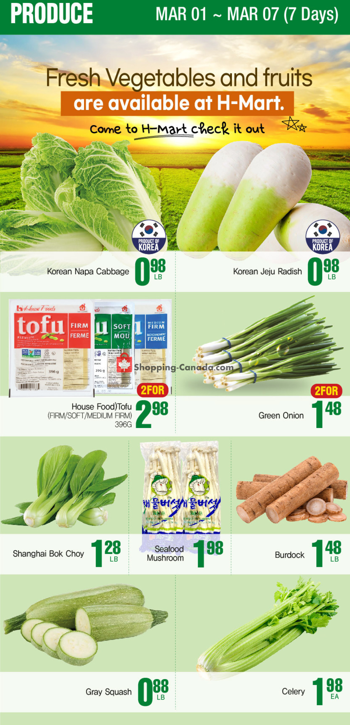 H-Mart flyer from Friday March 1, 2024 to Thursday March 7, 2024 - page 3