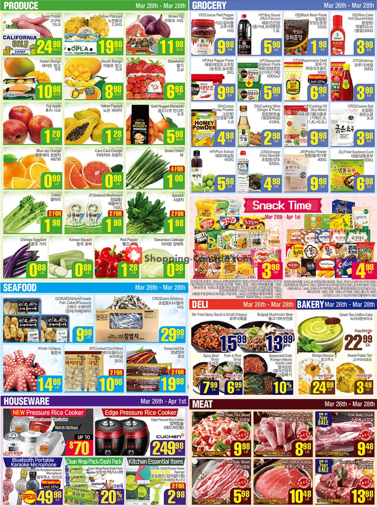 H-Mart flyer from Friday March 26, 2021 to Thursday April 1, 2021 - page 2