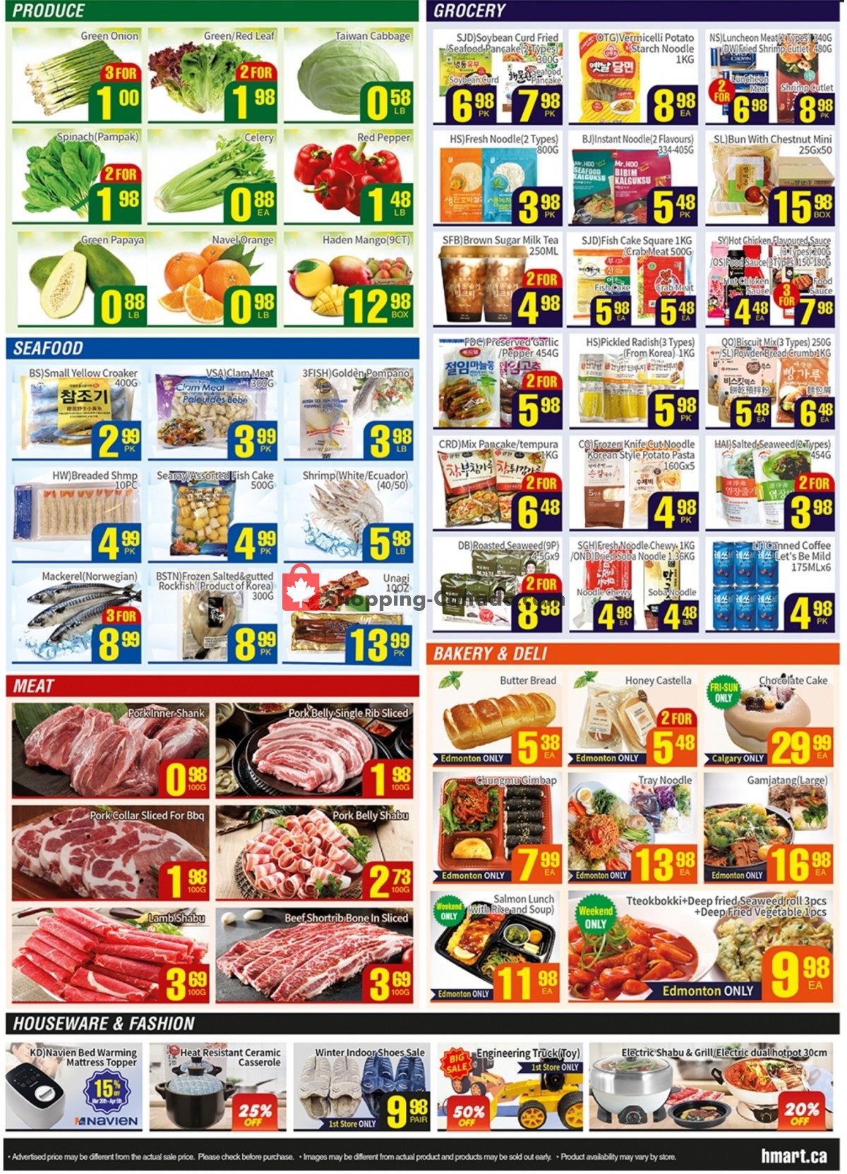 H-Mart flyer from Friday March 26, 2021 to Thursday April 1, 2021 - page 2