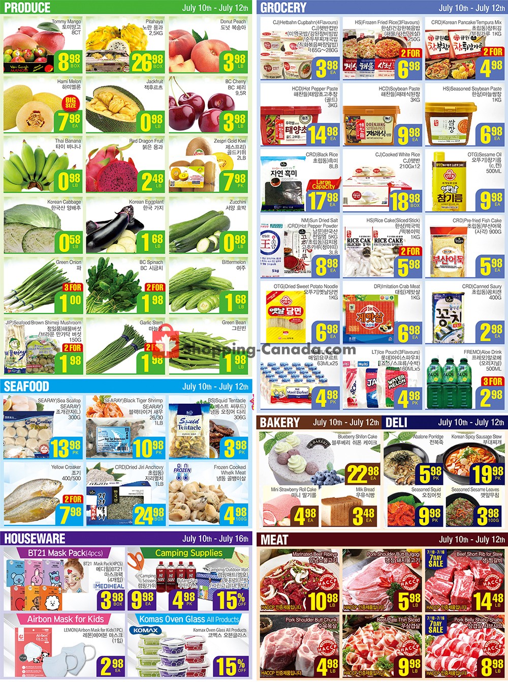 H-Mart flyer from Friday July 10, 2020 to Thursday July 16, 2020 - page 2