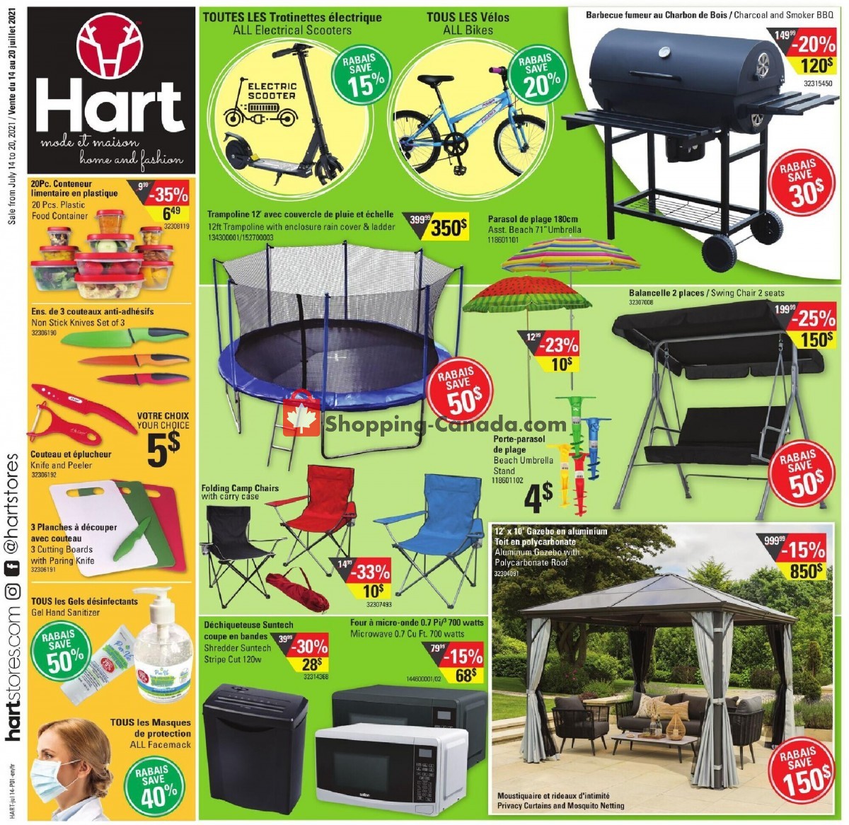 Hart flyer from Wednesday July 14, 2021 to Tuesday July 20, 2021 - page 1