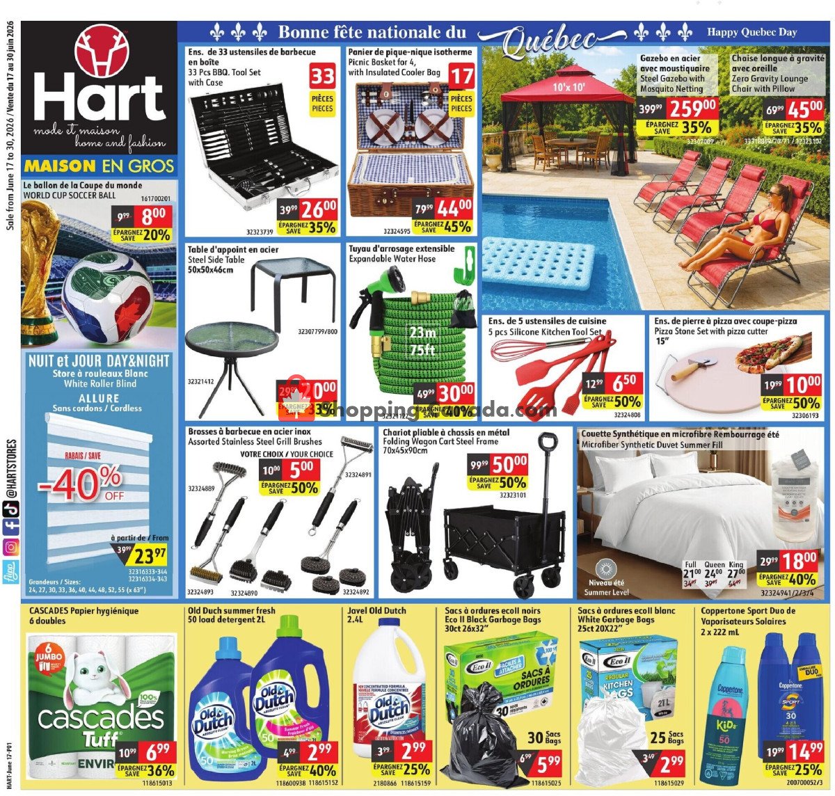 Hart flyer from Wednesday June 17, 2026 to Tuesday June 30, 2026 - page 1