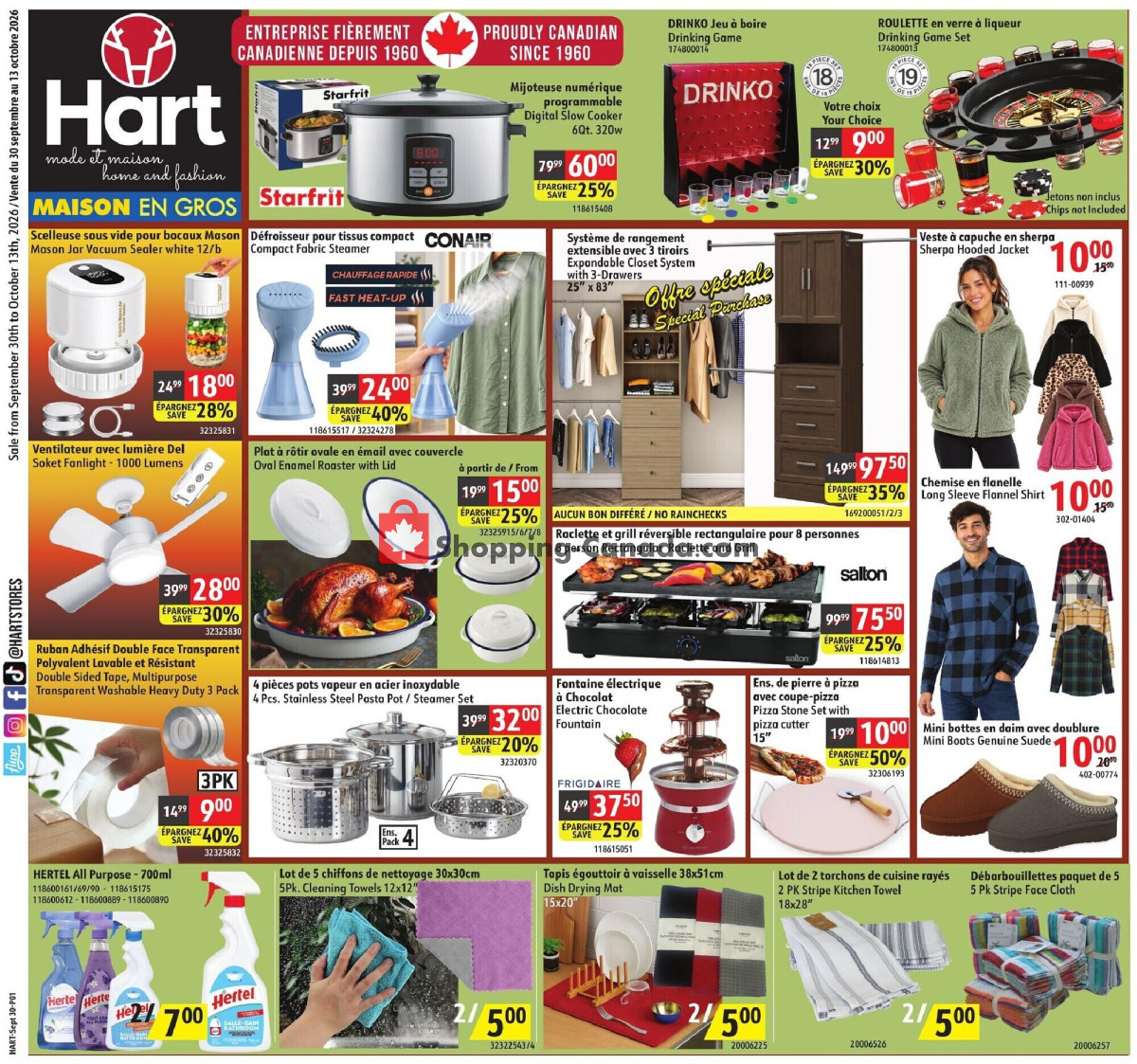 Hart flyer from Wednesday September 30, 2026 to Tuesday October 13, 2026 - page 7