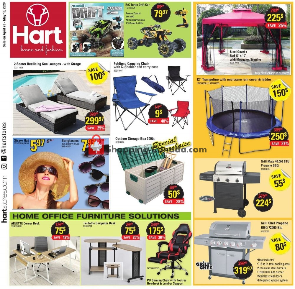 Hart flyer from Monday April 20, 2020 to Saturday May 16, 2020 - page 1