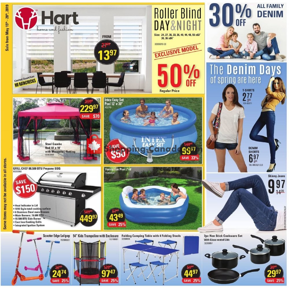 Hart flyer from Wednesday May 15, 2019 to Tuesday May 28, 2019 - page 1