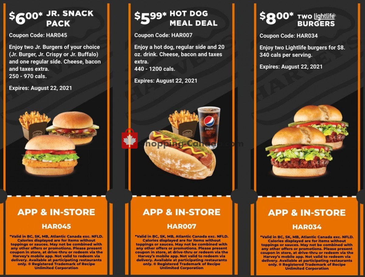 Harveys flyer from Friday July 9, 2021 to Sunday August 22, 2021 - page 3