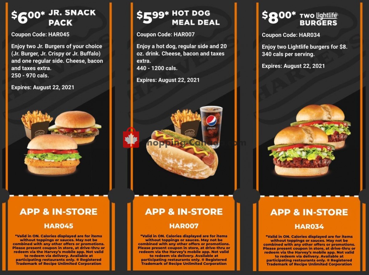 Harveys flyer from Friday July 9, 2021 to Sunday August 22, 2021 - page 3