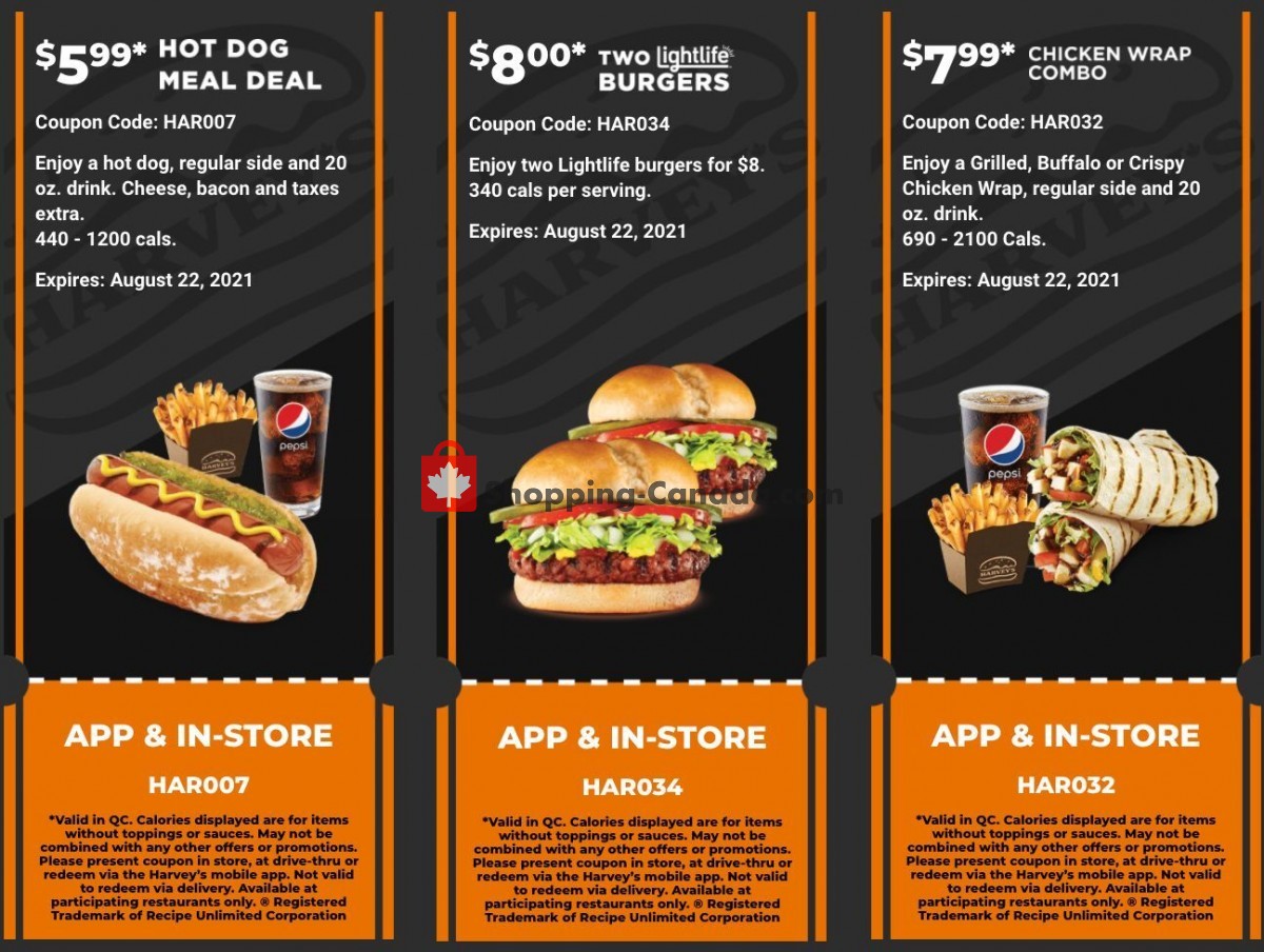 Harveys flyer from Friday July 9, 2021 to Sunday August 22, 2021 - page 3