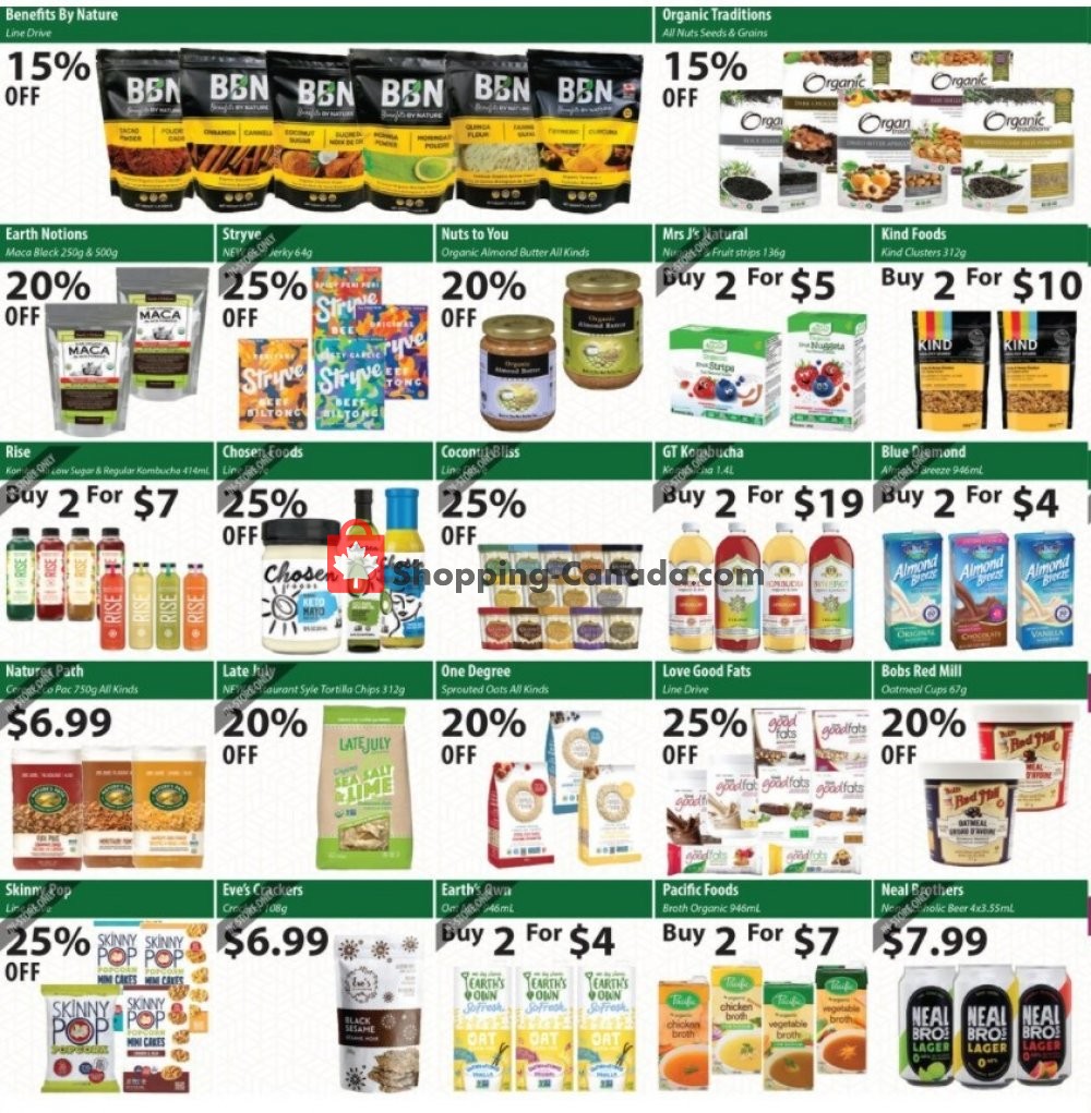 Healthy Canada, flyer (Hot Offers) August 13 September 9