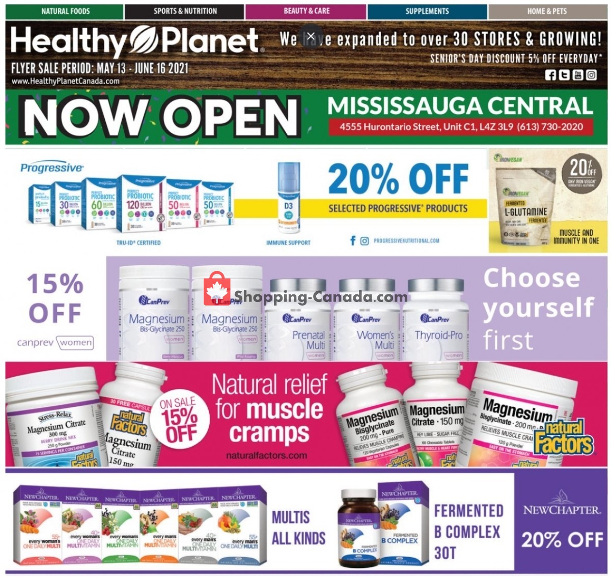 Healthy Canada, flyer (Hot Offers) May 13 June 16, 2021