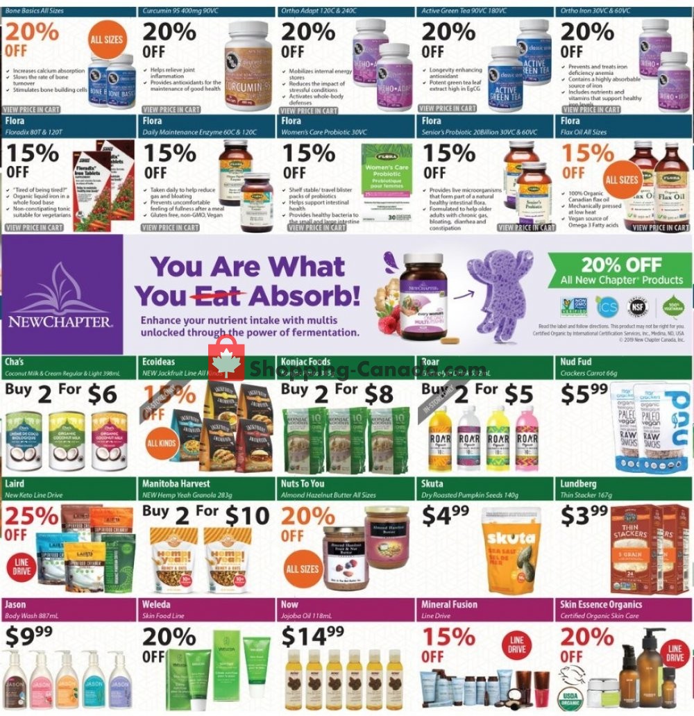 Healthy Planet flyer from Thursday March 7, 2019 to Wednesday April 10, 2019 - page 2