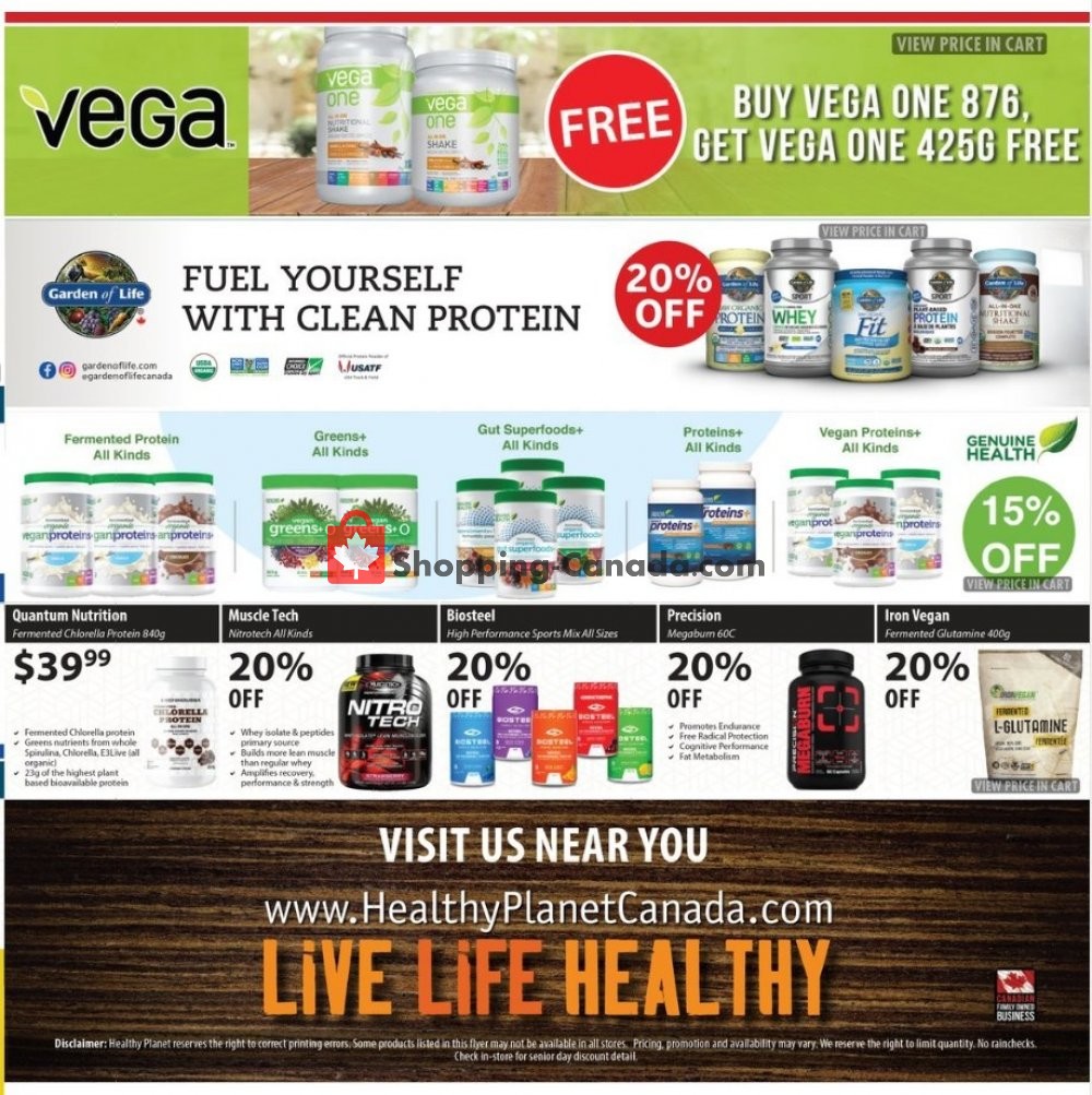 Healthy Planet flyer from Thursday March 7, 2019 to Wednesday April 10, 2019 - page 8