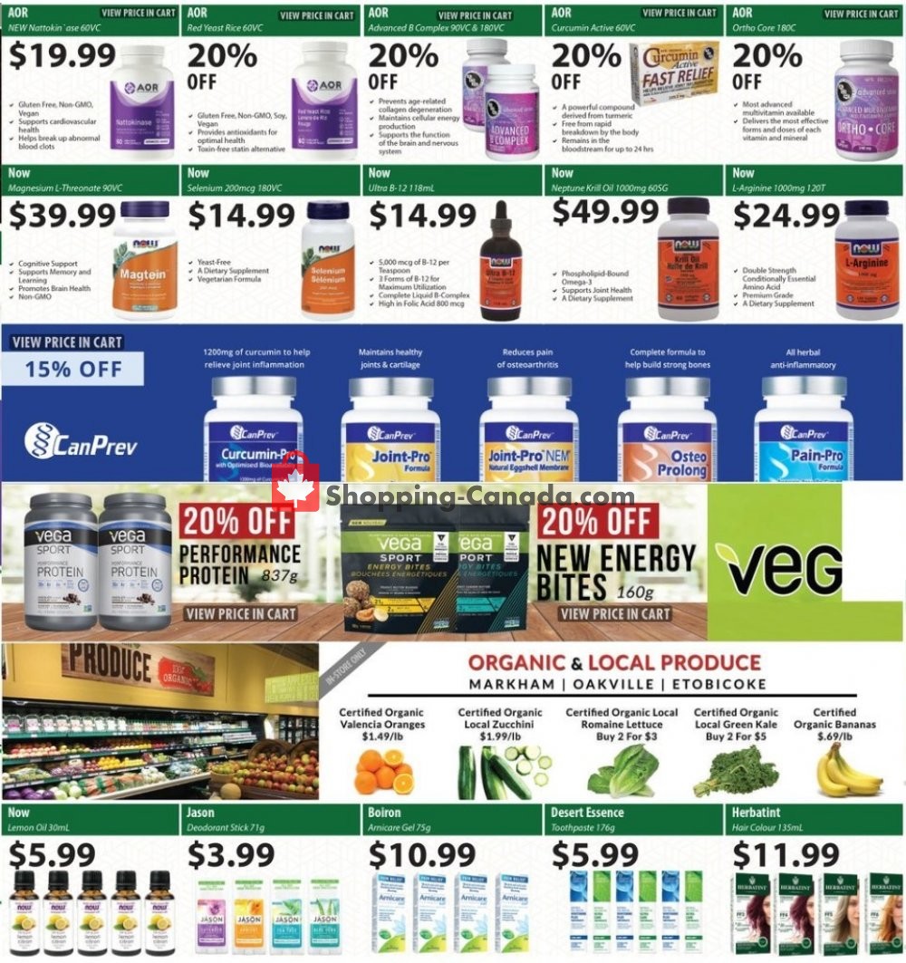 Healthy Planet flyer from Thursday August 15, 2019 to Wednesday September 11, 2019 - page 2