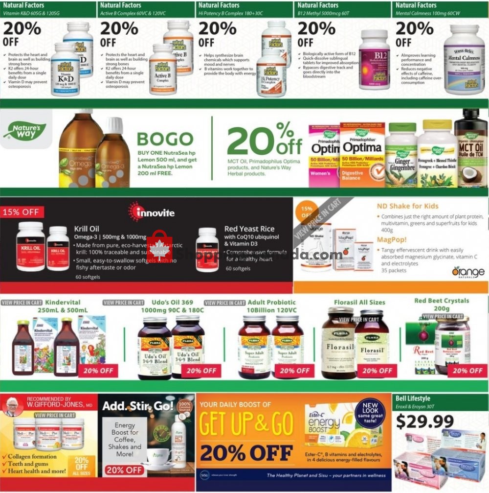 Healthy Planet flyer from Thursday August 15, 2019 to Wednesday September 11, 2019 - page 4