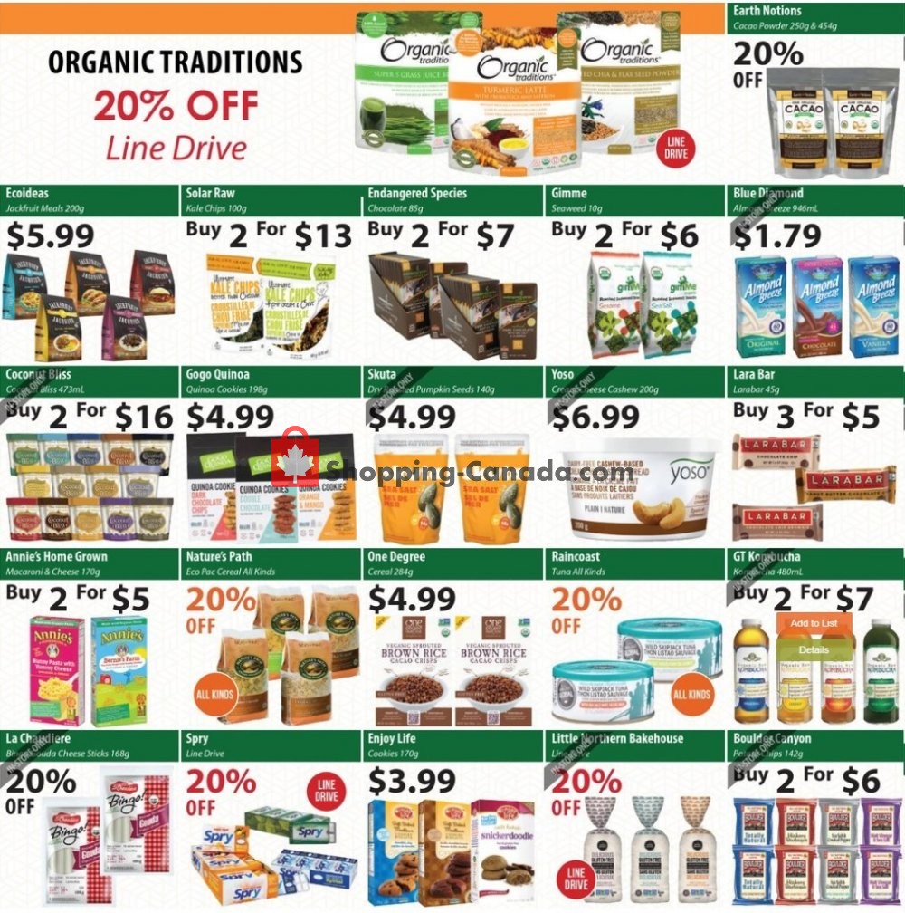 Healthy Planet flyer from Thursday August 15, 2019 to Wednesday September 11, 2019 - page 5