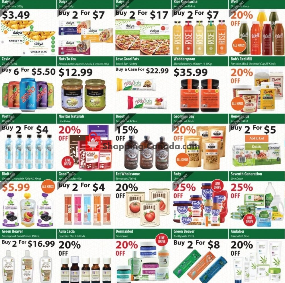 Healthy Planet flyer from Thursday August 15, 2019 to Wednesday September 11, 2019 - page 6