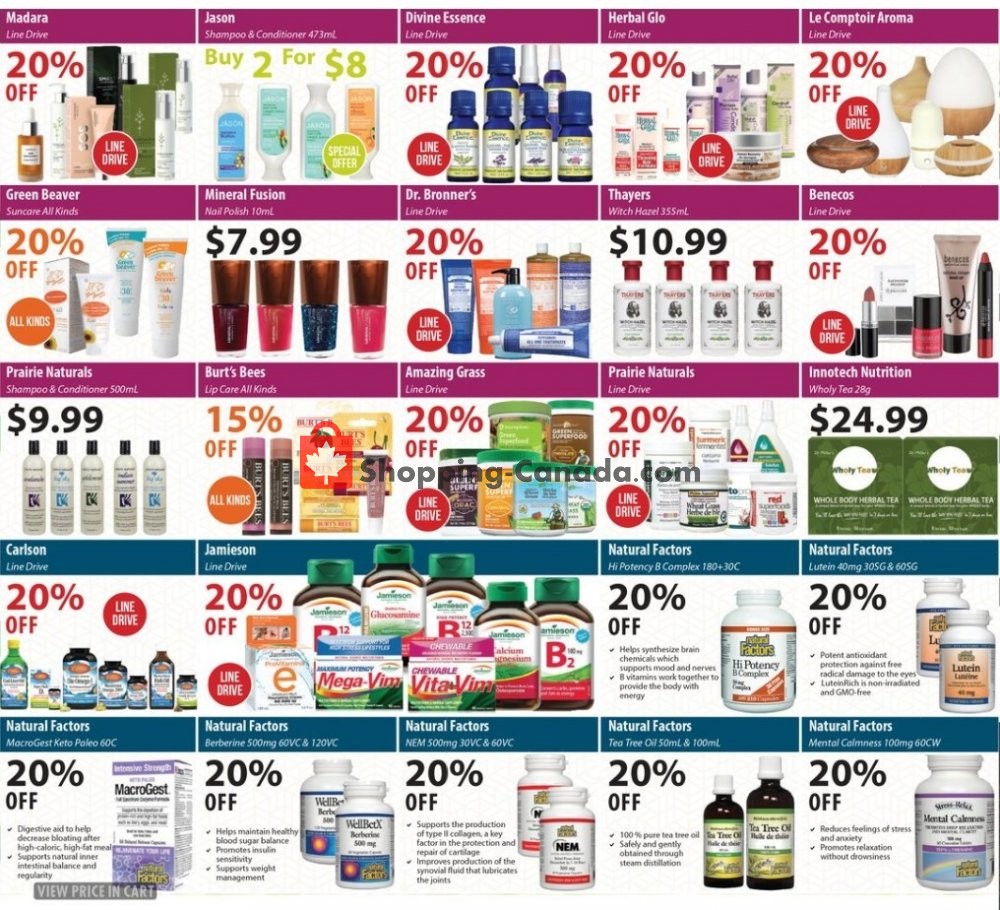 Healthy Planet flyer from Thursday July 11, 2019 to Wednesday August 14, 2019 - page 7