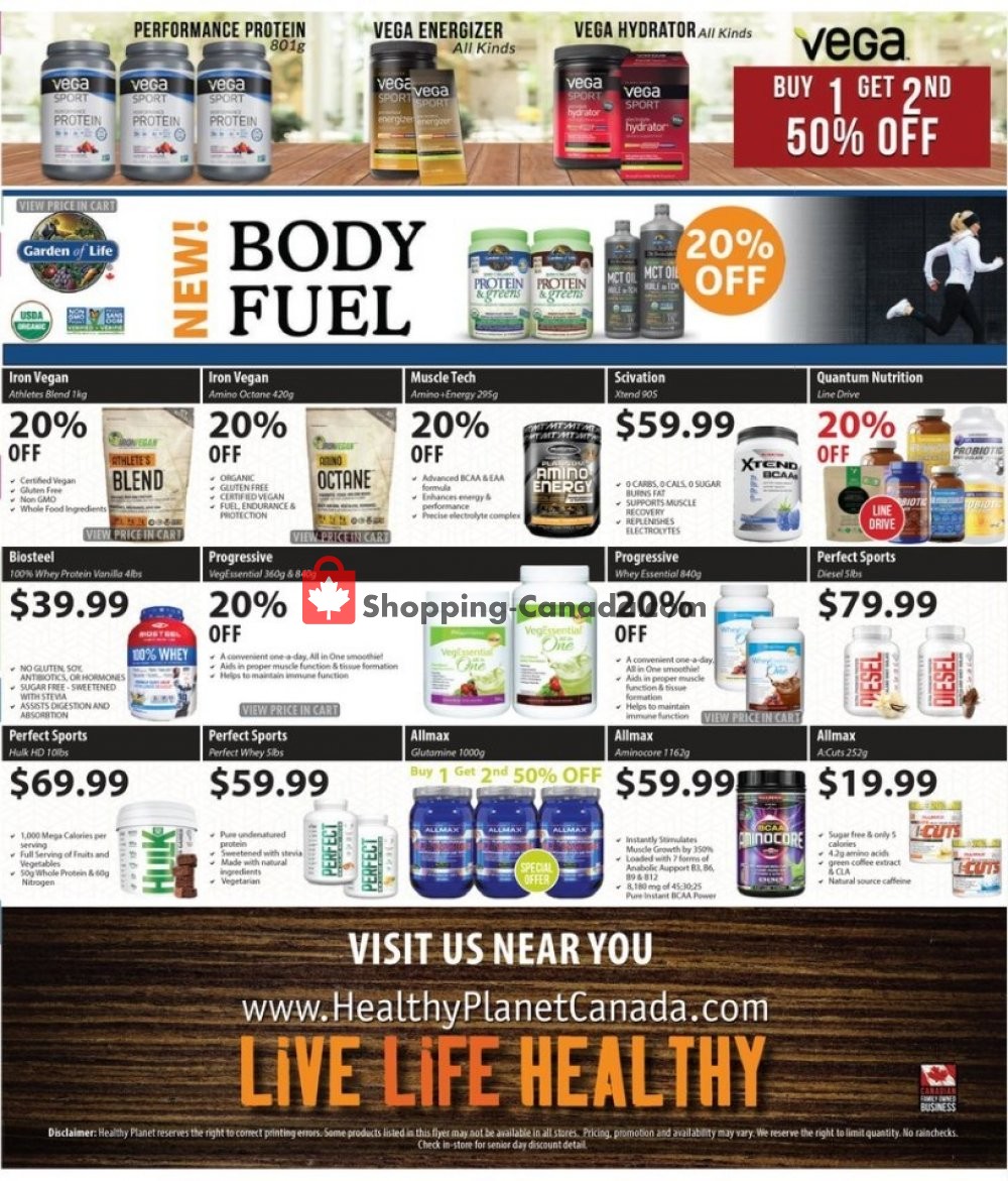 Healthy Planet flyer from Thursday July 11, 2019 to Wednesday August 14, 2019 - page 8