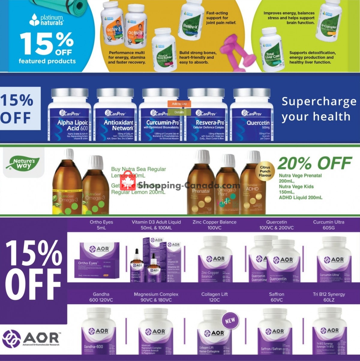 Healthy Planet flyer from Thursday July 15, 2021 to Wednesday August 11, 2021 - page 3