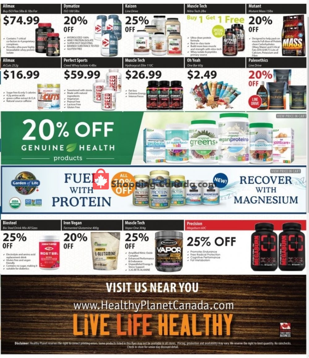 Healthy Planet flyer from Thursday June 13, 2019 to Wednesday July 10, 2019 - page 8