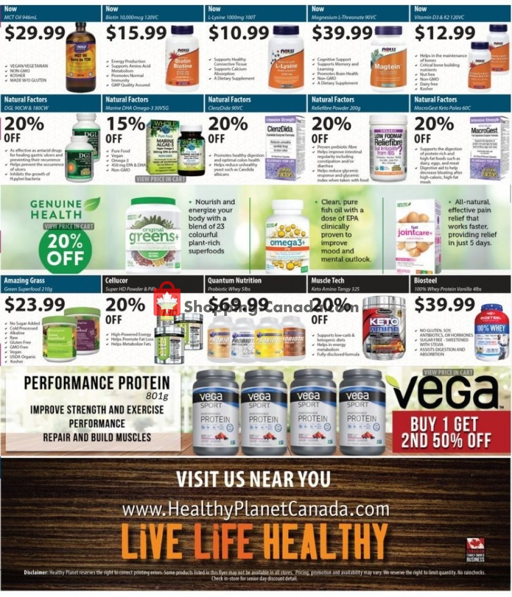 Healthy Planet flyer from Thursday May 16, 2019 to Wednesday June 12, 2019 - page 8