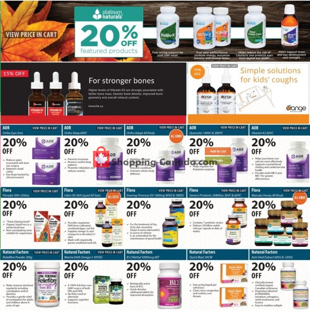 Healthy Planet flyer from Thursday November 14, 2019 to Tuesday December 31, 2019 - page 4