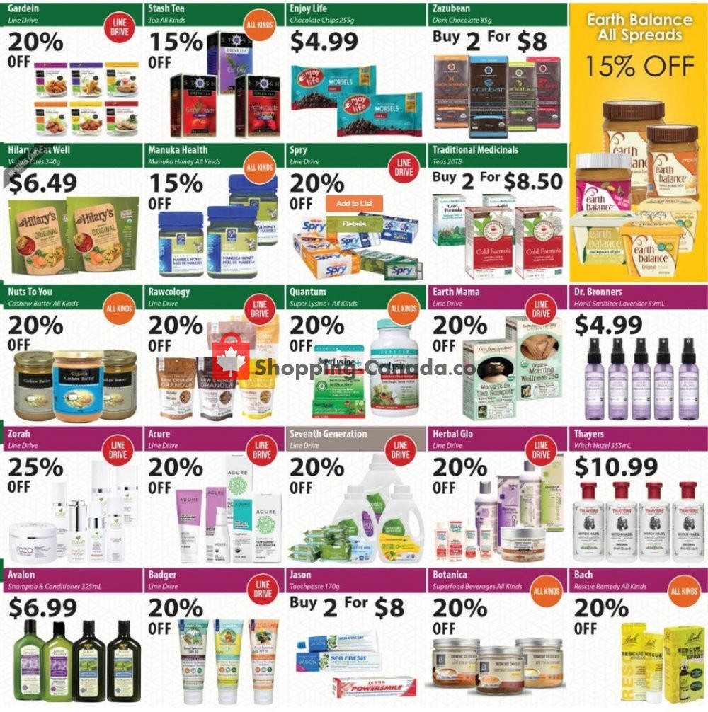 Healthy Planet flyer from Thursday November 14, 2019 to Tuesday December 31, 2019 - page 6