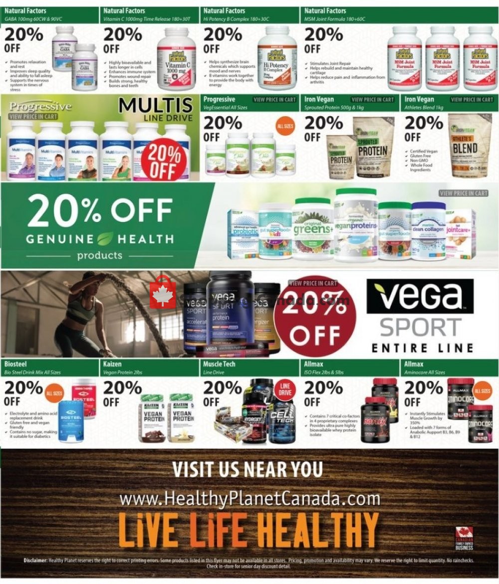 Healthy Planet flyer from Thursday October 10, 2019 to Wednesday November 13, 2019 - page 8