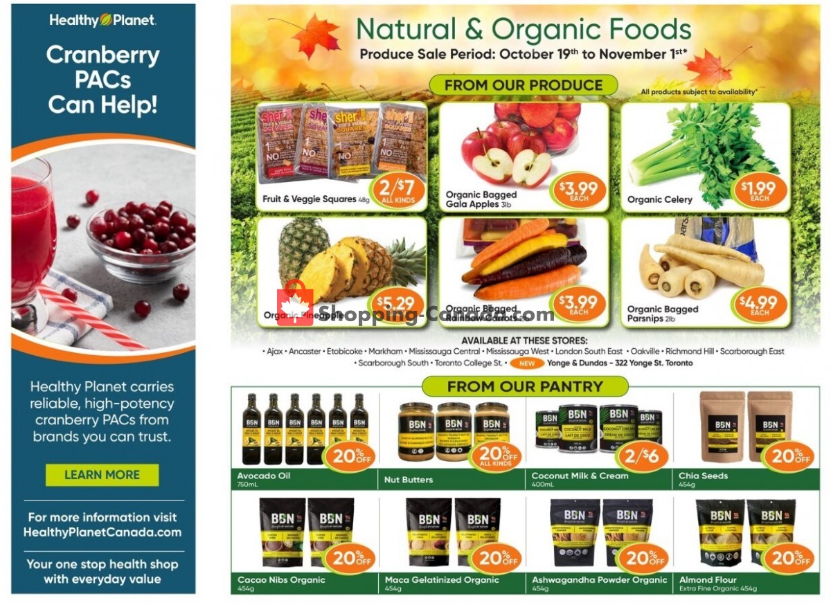 Healthy Planet flyer from Thursday October 19, 2023 to Wednesday November 15, 2023 - page 5