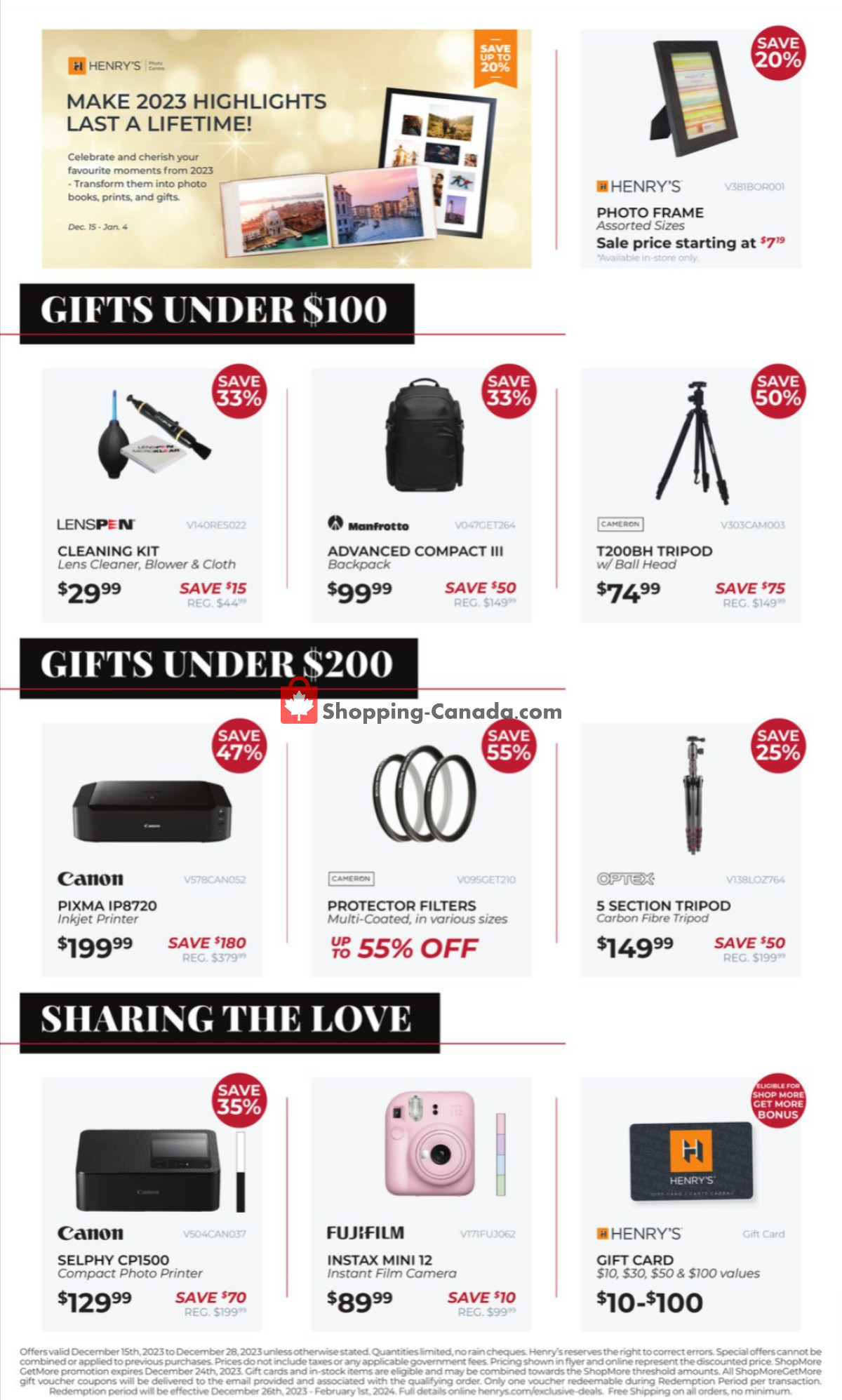 Henry's flyer from Friday December 15, 2023 to Thursday December 28, 2023 - page 4