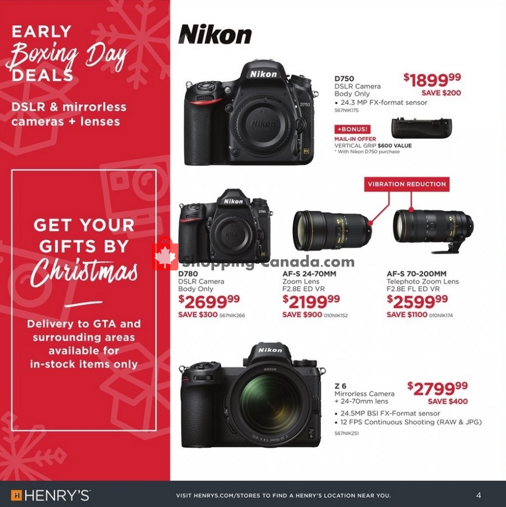 Henry's flyer from Friday December 18, 2020 to Wednesday December 23, 2020 - page 4