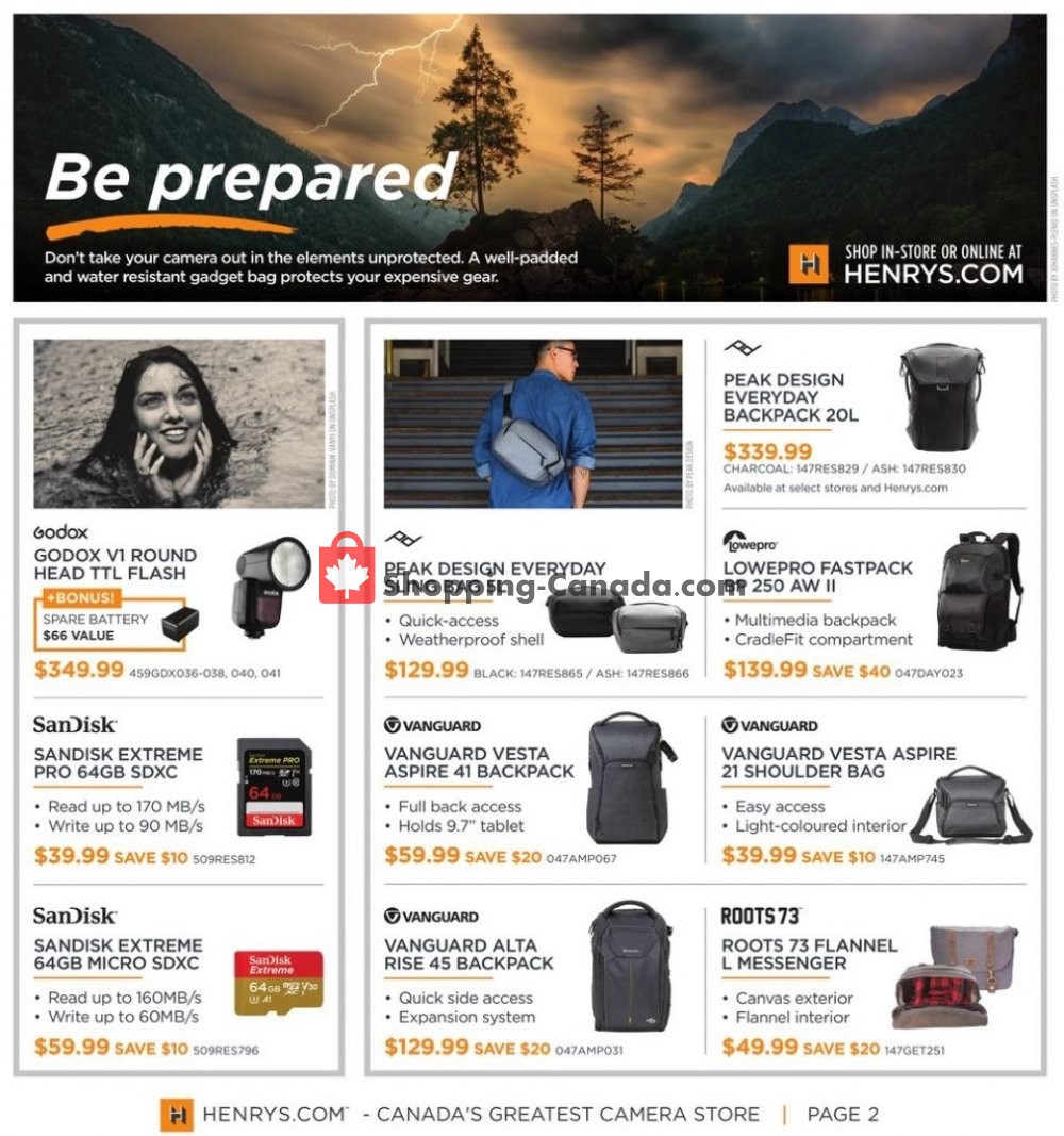 Henry's flyer from Friday September 13, 2019 to Thursday September 19, 2019 - page 2