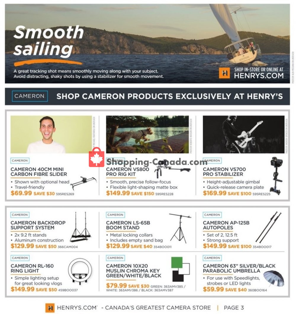 Henry's flyer from Friday September 13, 2019 to Thursday September 19, 2019 - page 3