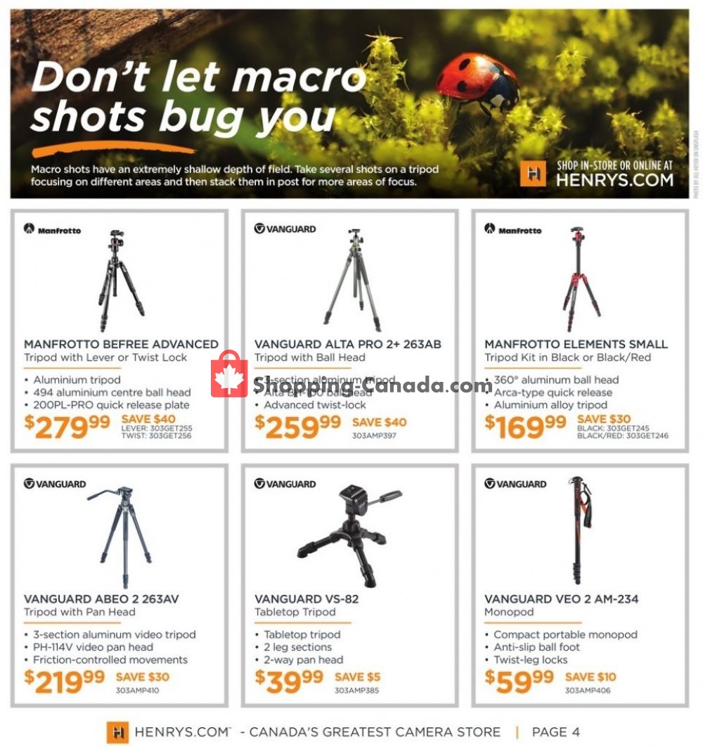 Henry's flyer from Friday September 13, 2019 to Thursday September 19, 2019 - page 4