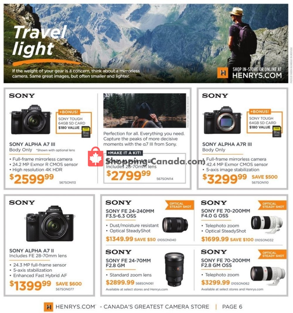 Henry's flyer from Friday September 13, 2019 to Thursday September 19, 2019 - page 6