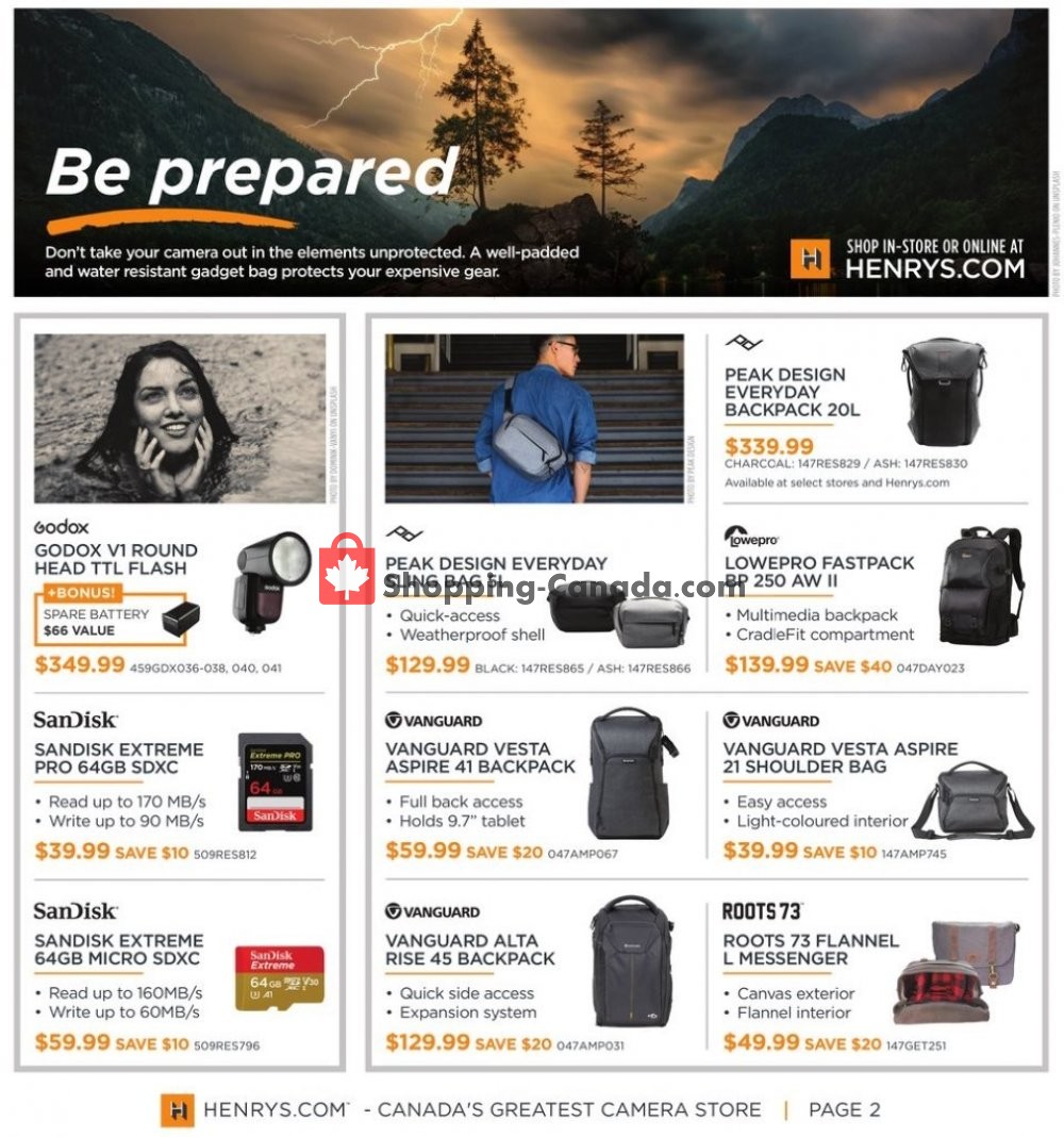 Henry's flyer from Friday September 6, 2019 to Thursday September 12, 2019 - page 2