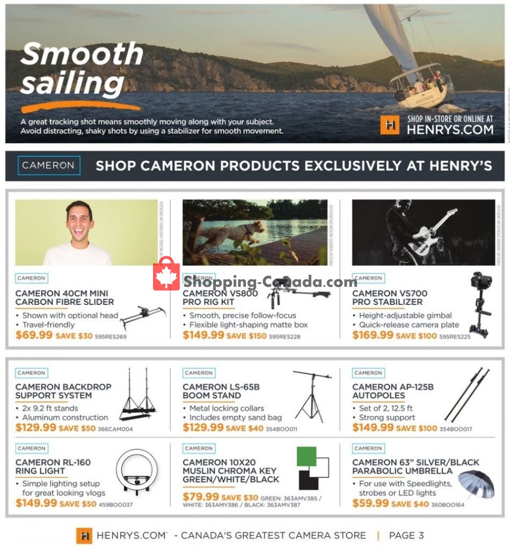 Henry's flyer from Friday September 6, 2019 to Thursday September 12, 2019 - page 3