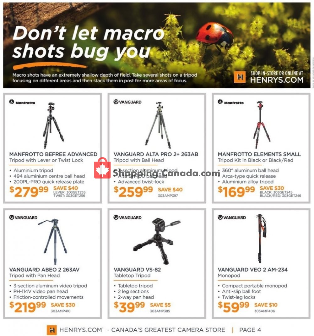 Henry's flyer from Friday September 6, 2019 to Thursday September 12, 2019 - page 4
