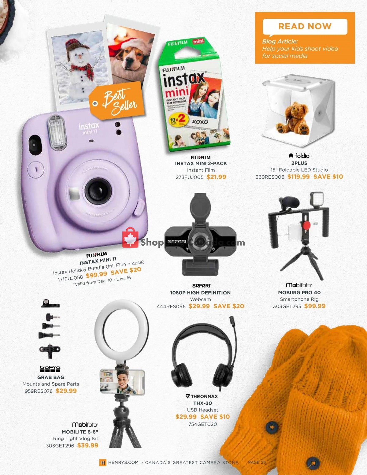 Henry's flyer from Friday December 3, 2021 to Thursday December 23, 2021 - page 25