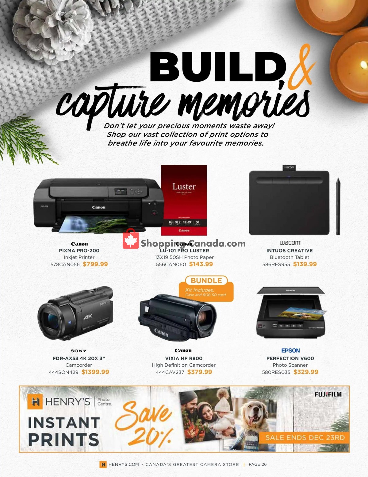 Henry's flyer from Friday December 3, 2021 to Thursday December 23, 2021 - page 26