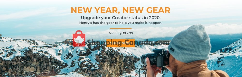 Henry's flyer from Friday January 10, 2020 to Thursday January 30, 2020 - page 1