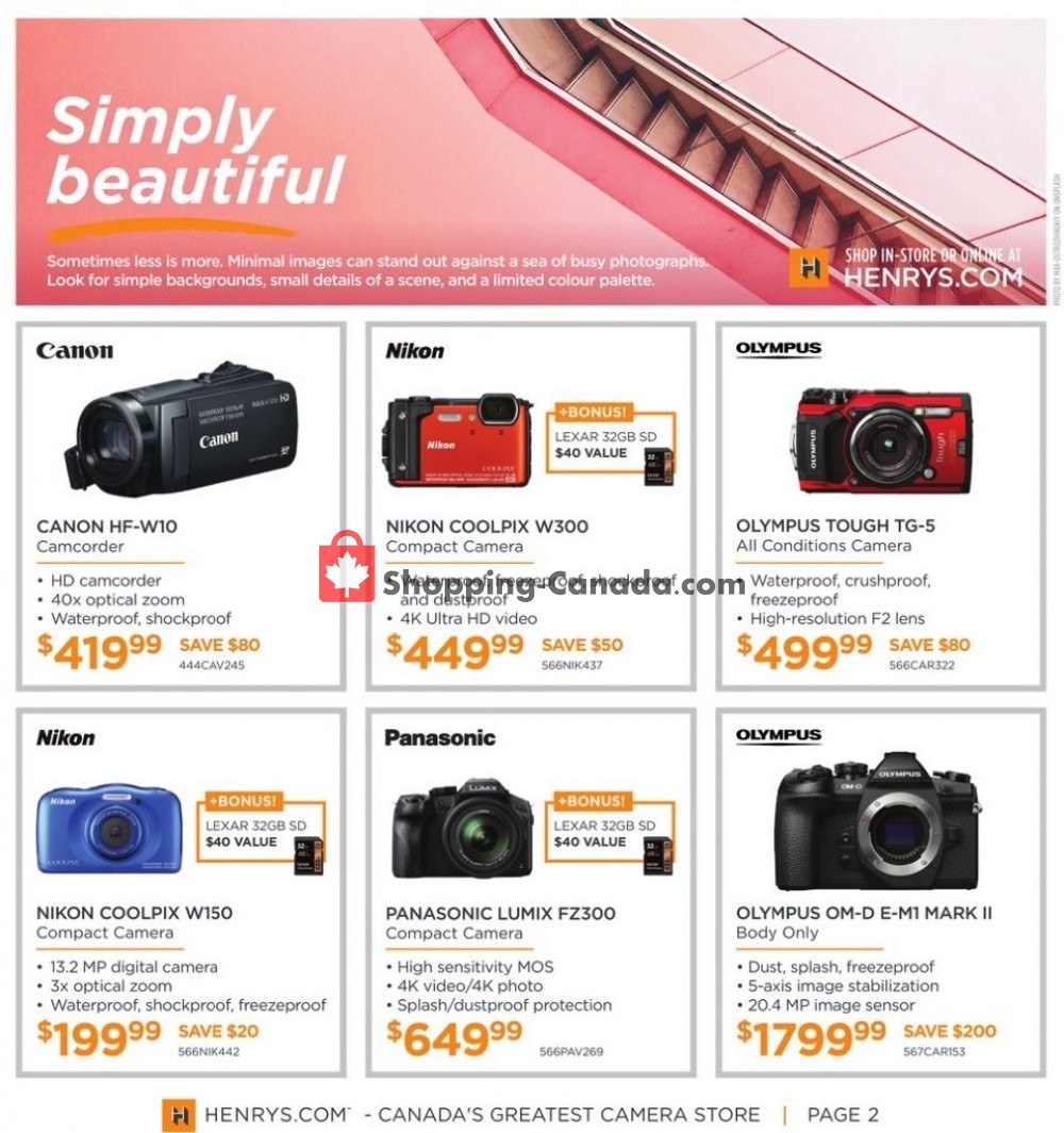 Henry's flyer from Friday July 12, 2019 to Thursday July 25, 2019 - page 2